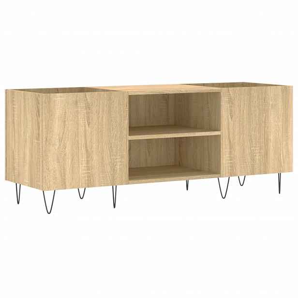 vidaXL Skříňka na LP desky dub sonoma 121x38x48 cm kompozitní dřevo