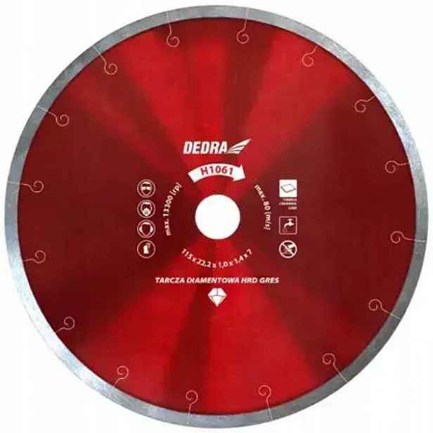 Diamantový kotouč na kameninu 250x25,4 mm Dedra H1067