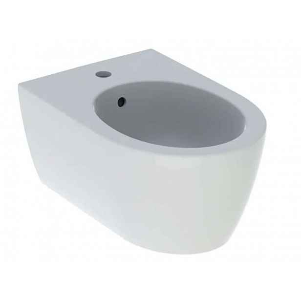 Geberit iCon - Závěsný bidet, 530x355 mm, otvor pro baterii, KeraTect, bílá 501.898.00.8