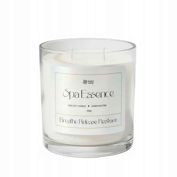 Sójová svíčka pro Spa Collection Spa Essence Regular 300 g