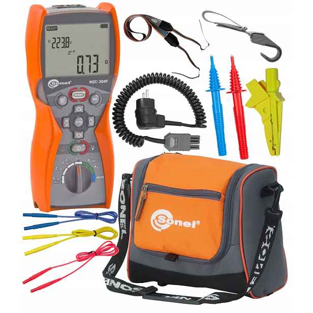 Sonel Měřič impedance zkratové smyčky 180 V až 460 V MZC-304F