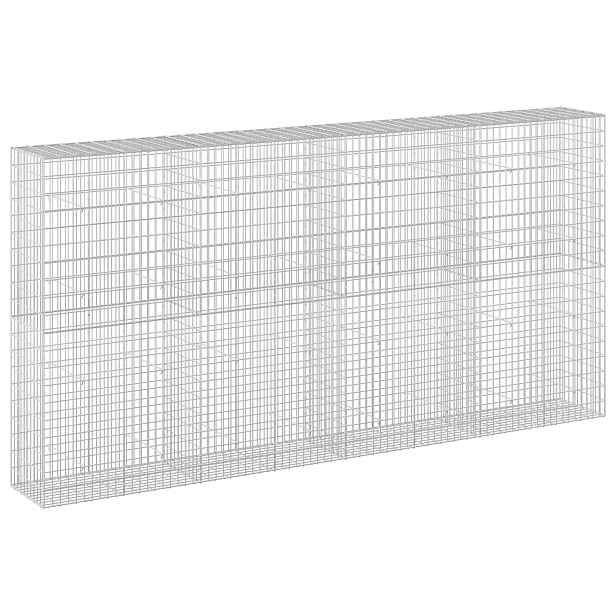 vidaXL Gabion s drátem 5 mm a síťkou 5x10 cm 400x50x200 cm