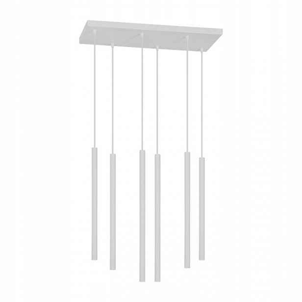 Závěsná lampa bílá 6 tub x G9 20W Harmoni Orno