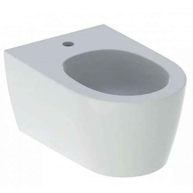 Geberit ONE - Závěsný bidet, 540x370 mm, skrytý přepad, otvor pro baterii, KeraTect, bílá 500.690.01.1