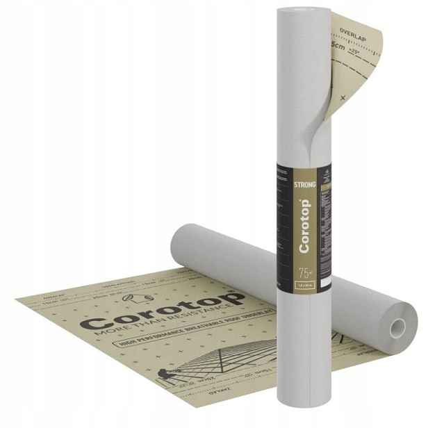 Membrána, Corotop Strong 160+ 75m2 s páskami