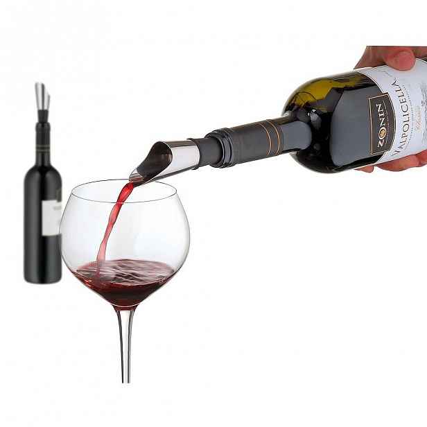 Nerezová dekantovací nálevka na víno WMF Cromargan® Vino