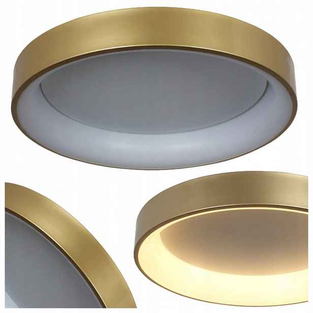Stropní Svítidlo Univerzální Georgia 60 CM Zlatý Led Cct Light Prestige