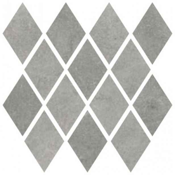 Mozaika Cir Materia Prima metropolitan grey rombo 25x25 cm lesk 1069900