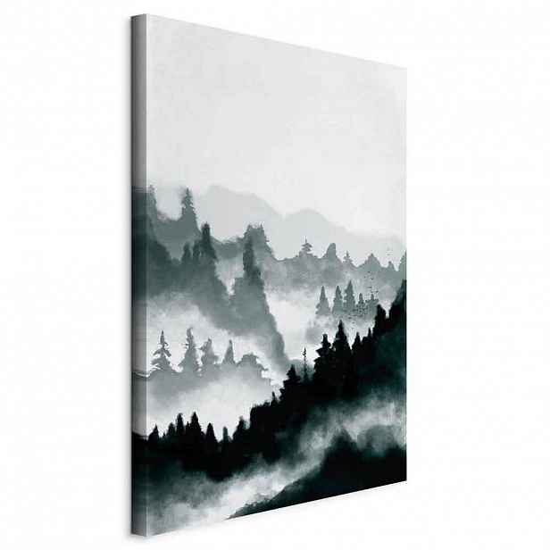 artgeist MALBA NA PLÁTNĚ, Landschaft und Natur, abstraktní, 40/60/1,2 cm