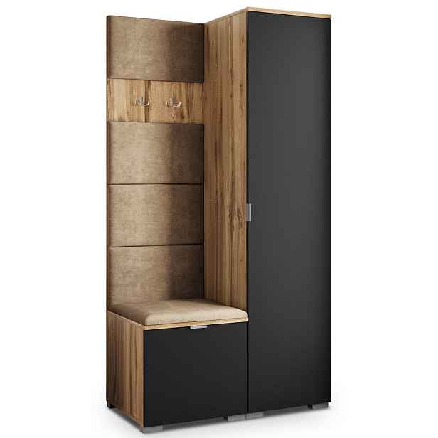 MASSENO MODERNÍ PŘEDSÍŇOVÁ SESTAVA LORI, 95/181/51 cm, dub Wotan