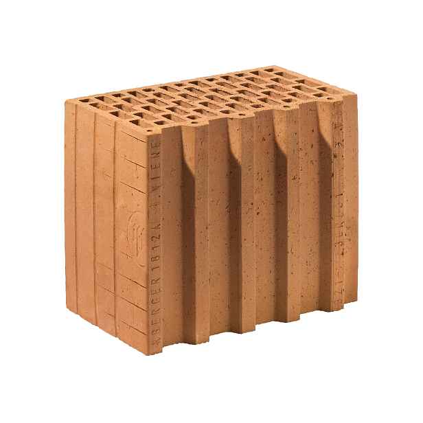 Cihla broušená rohová Porotherm 30 Profi R P10/15 300×175×249 mm