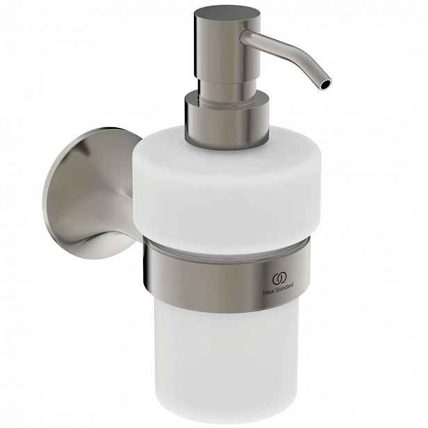 Ideal Standard La Dolce Vita - Dávkovač mýdla s držákem, sklo/Silver Storm T5510GN