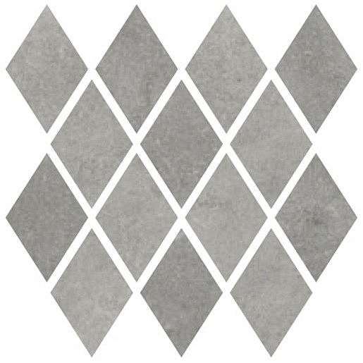 Mozaika Cir Materia Prima metropolitan grey rombo 25x25 cm lesk 1069900