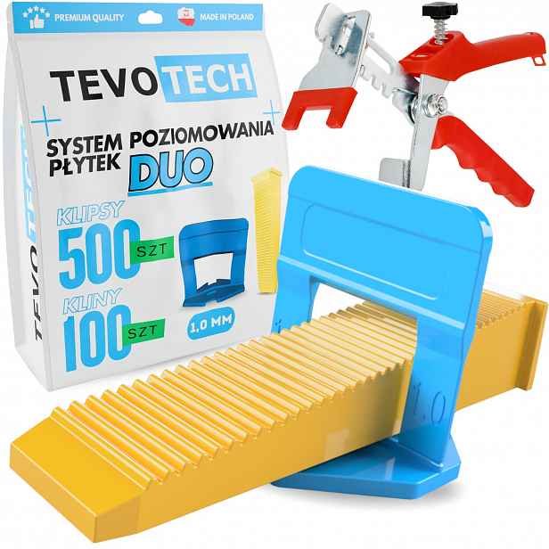 Sada Systém Údržby Duo 500 Klipsů 1,0mm 100 Klínů Details