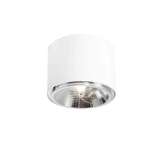 Stropní Svítidlo Stropní Aldex Bot Kulatý lampa Spot GU10 Bílý Kov