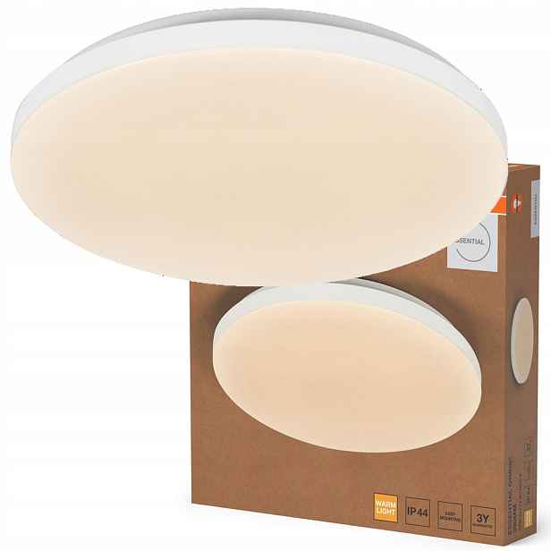 Stropní Svítidlo Stropní Svítidlo na omítku do koupelny 24W 1700lm 3000K IP44 Osram