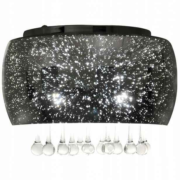 Led nástěnná lampa Skleněná lampa s krystaly Glamour Moderní G9