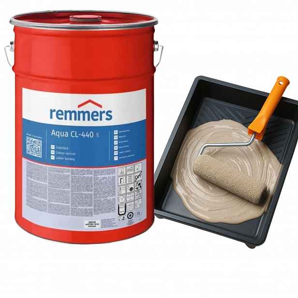 Remmers CL-440/20 Mat barva na nábytek krycí lak Mdf 1L Kašmír
