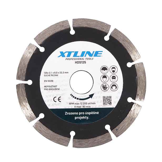 XTline Kotouč diamantový segmentový 230x2,7x22,2mm