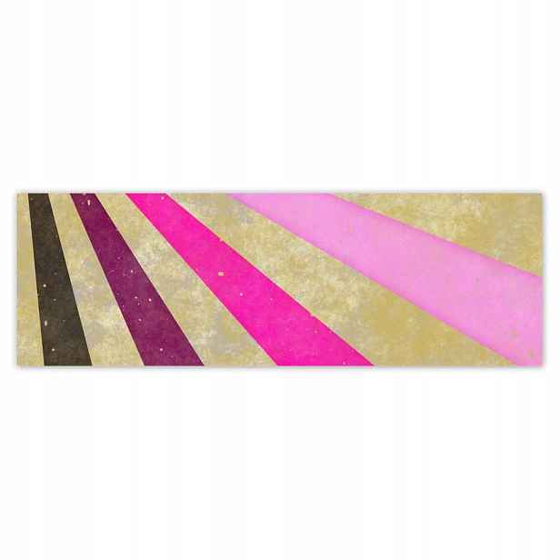 Plakáty 200x66 Fialové pruhy