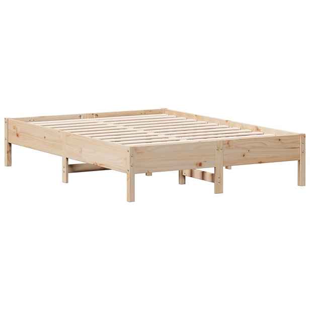 vidaXL Postel bez matrace 120 x 190 cm masivní borovice