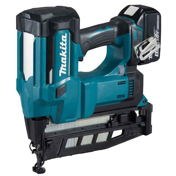 Akumulační hřebíkovačka DBN600RTJ 18V 2x5.0Ah Makita