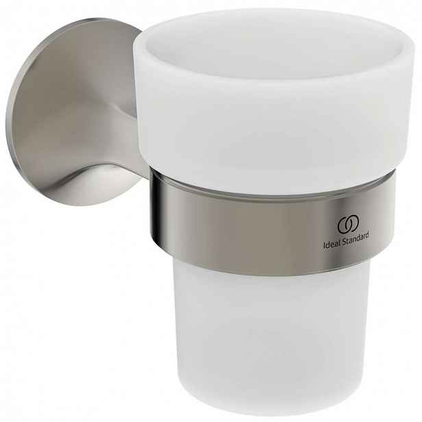 Ideal Standard La Dolce Vita - Držák kartáčků a pasty, sklo/Silver Storm T5506GN