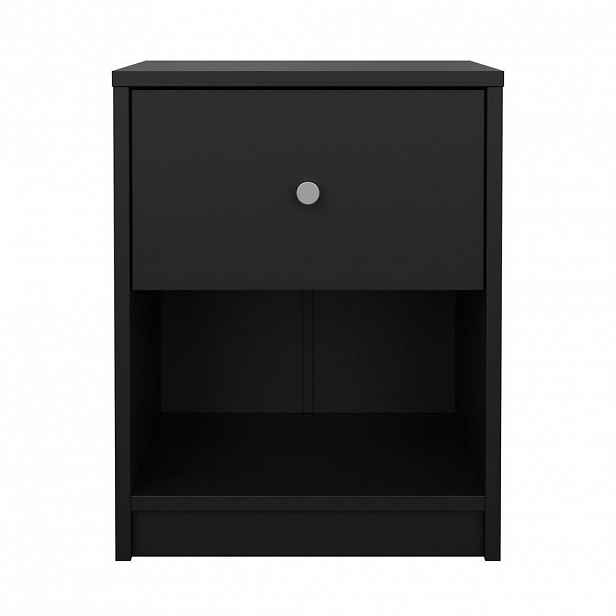 Calicosy NOČNÍ stolek s 1 zásuvkou a 1 policí, šířka 37,9 cm - LISE