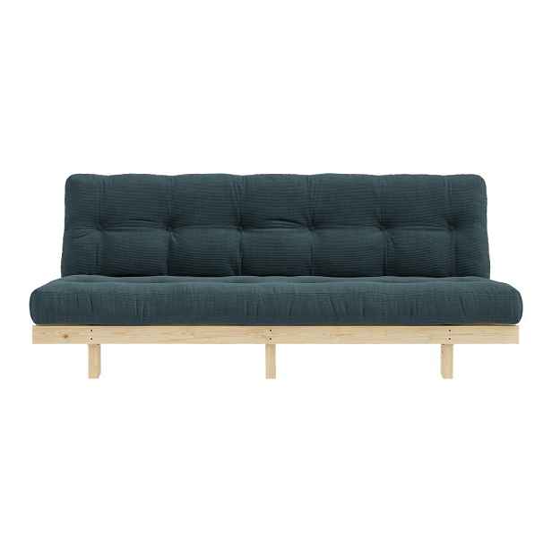 Modrá manšestrová pohovka 200 cm Lean – Karup Design