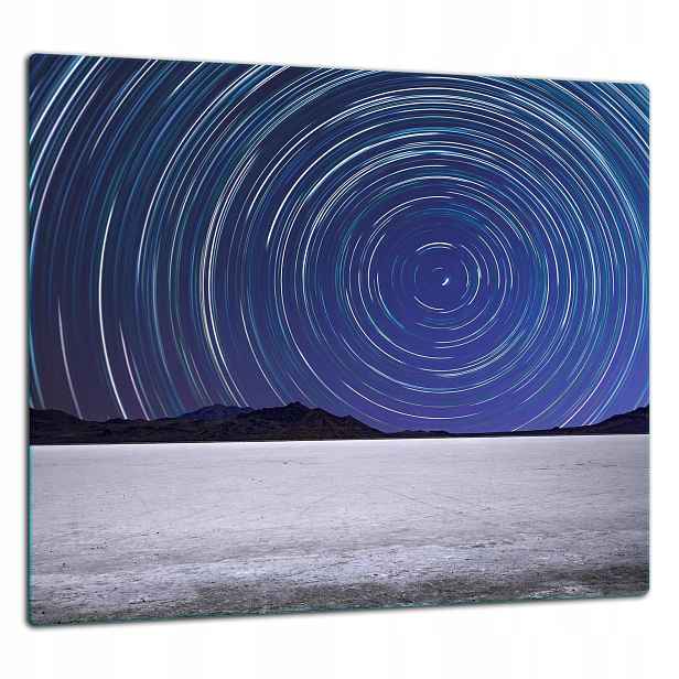 Skleněná Ochranná Deska Panel Lepidlo 65x60 Noc