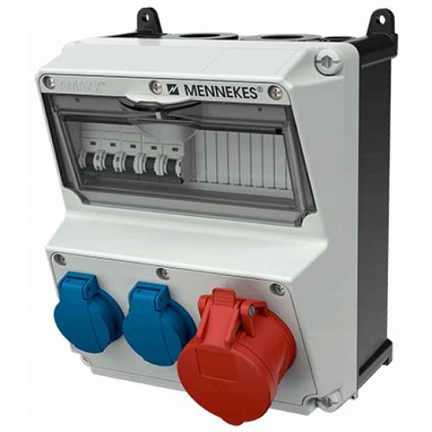 Stavební rozvaděč Amaxx 920005 16A 2x230V IP44 Cee Schuko Eac Mennekes