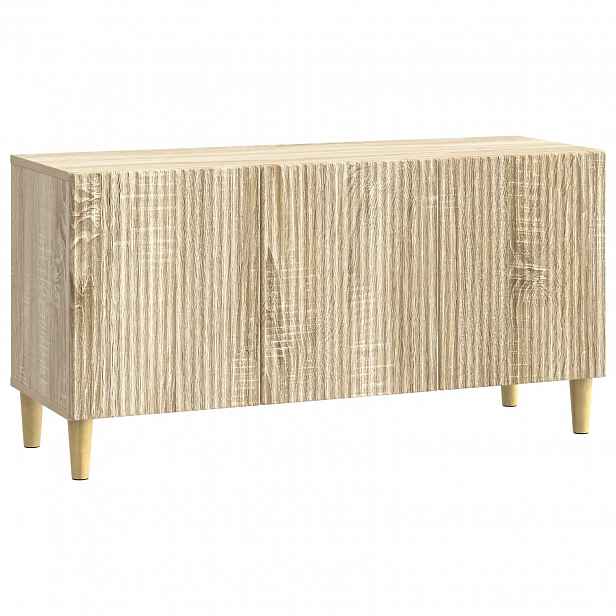 vidaXL Televizní skříň 99 x 34,5 x 50 cm Dub sonoma Kompozitní dřevo
