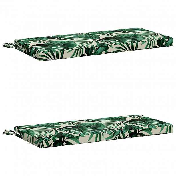 vidaXL Sady polštářů na lavici (2 kusy) SOEST 2 ks 100% polyester