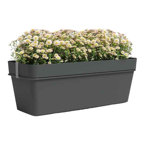 Závěsný samozavlažovací truhlík z recyklovaného plastu 50 cm Capri – Artevasi