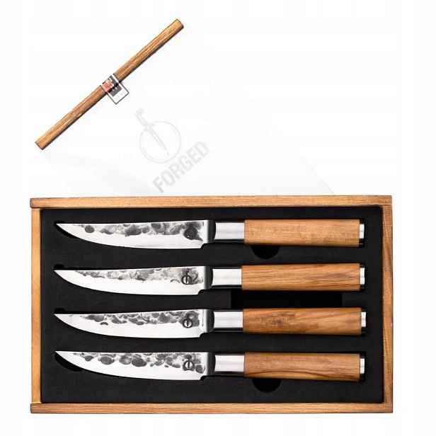 Forged Olive Sada steakových nožů, 4 ks, délka čepele 115 mm