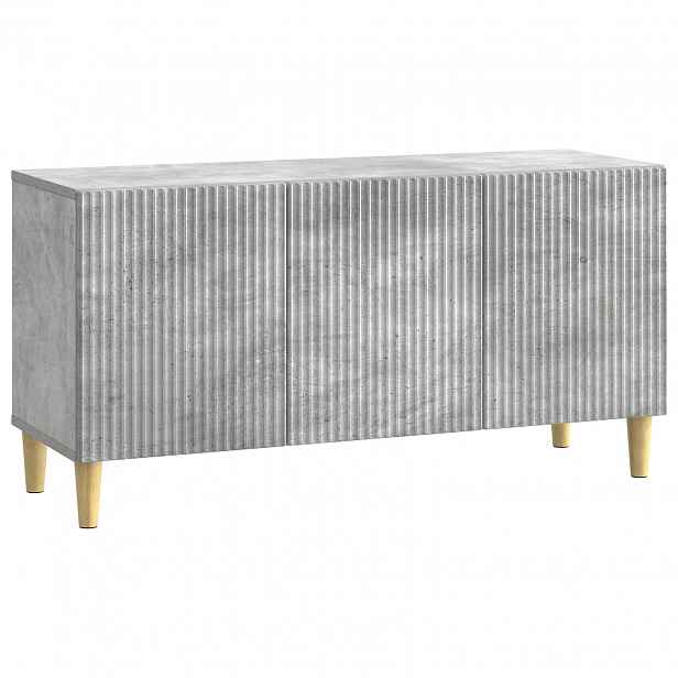 vidaXL Televizní skříň 99 x 34,5 x 50 cm Betonově šedá