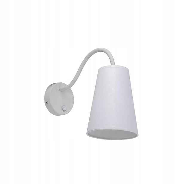 Nástěnné svítidlo Wire Kids bílé Tk Lighting 2445 E27 flexibilní dětské