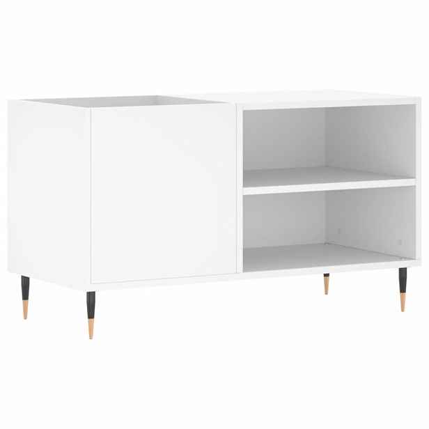 vidaXL Skříňka na LP desky bílá 85 x 38 x 48 cm kompozitní dřevo