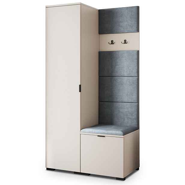 MASSENO MODERNÍ PŘEDSÍŇOVÁ SESTAVA LORI, 95/181/51 cm, kašmírová