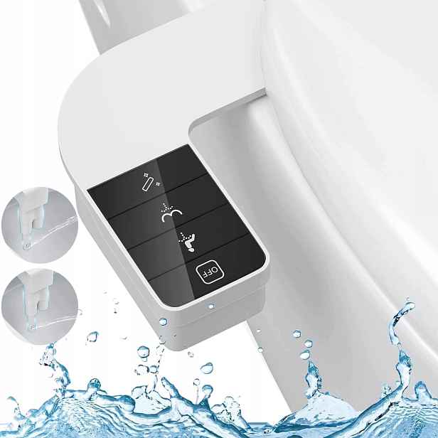 Bidetová Vložka Na Wc, Dvojité Trysky, Bidet, Nastavitelná, G3/8
