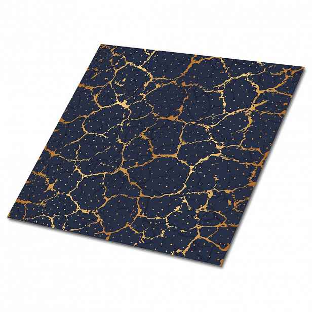 TULUP SAMOLEPICÍ OBKLADY NA STĚNU 9 ks 30x30 cm Praskliny v mramoru