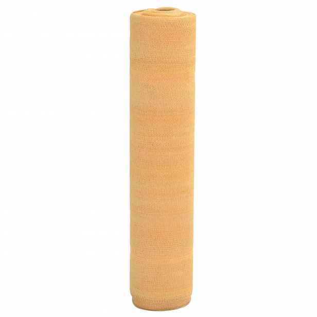 vidaXL Stínící tkanina písková 1 x 10 m HDPE 195 g/m²