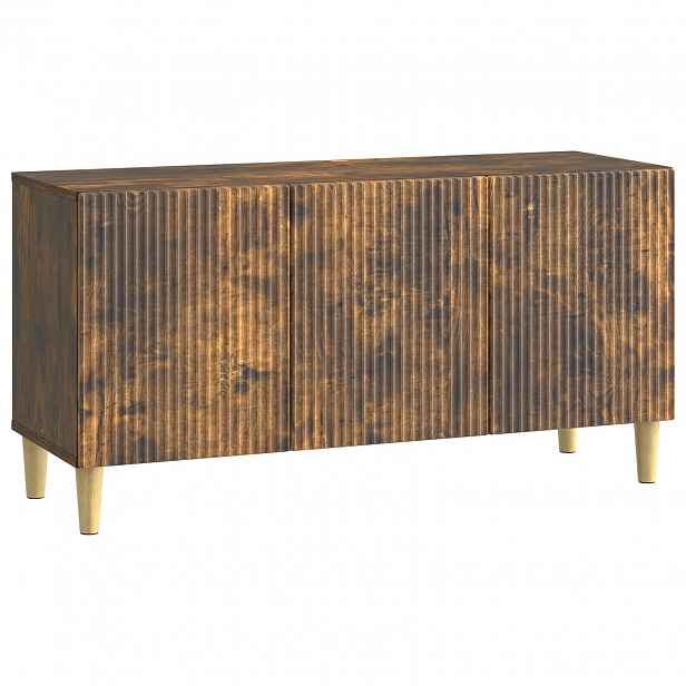 vidaXL Televizní skříň 99 x 34,5 x 50 cm Kouřový dub Kompozitní dřevo