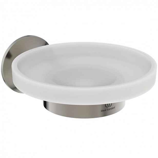 Ideal Standard La Dolce Vita - Mýdlenka s držákem, sklo/Silver Storm T5507GN