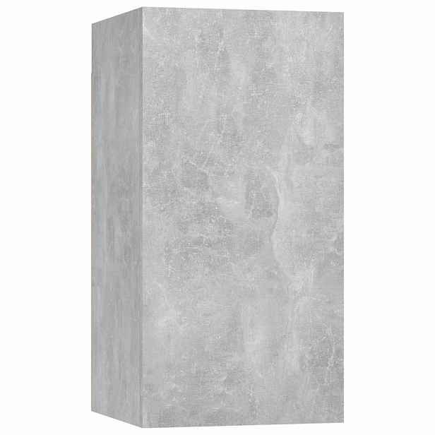 vidaXL TV stolek betonově šedý 30,5x30x60 cm kompozitní dřevo