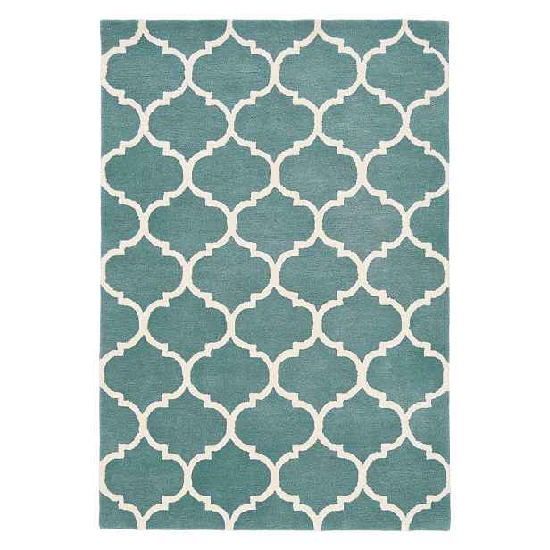 Modrý ručně tkaný vlněný koberec 200x290 cm Albany – Asiatic Carpets