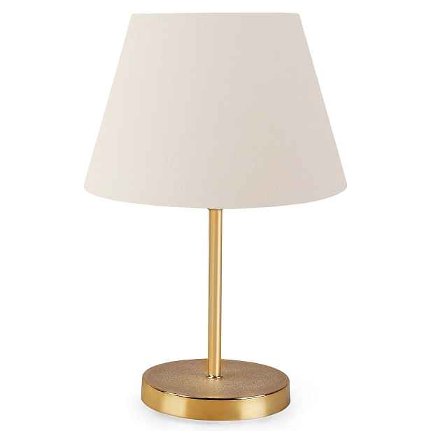 Opviq Stolní lampa Ayda krémová/zlatá