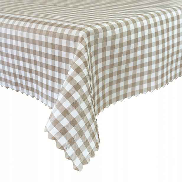 Ubrus odolný proti skvrnám na stůl Greta Krata Kratka Béžová 160 x 320 cm