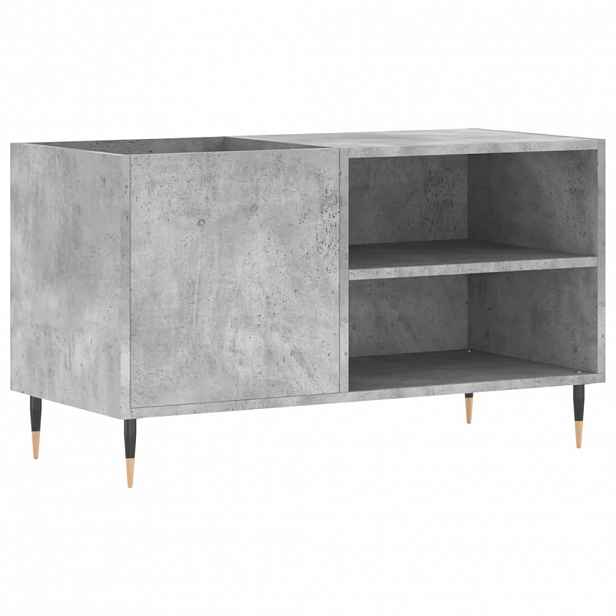 vidaXL Skříňka na LP desky betonově šedá 85x38x48 cm kompozitní dřevo