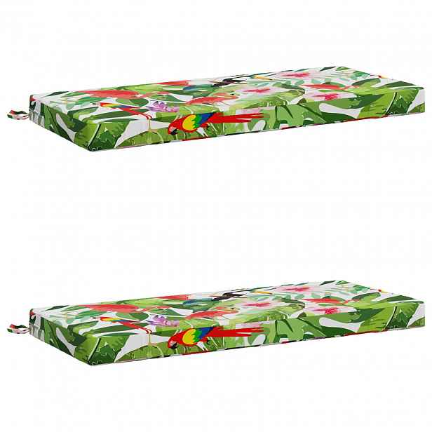 vidaXL Sady polštářů na lavici (2 kusy) SOEST 2 ks 100% polyester